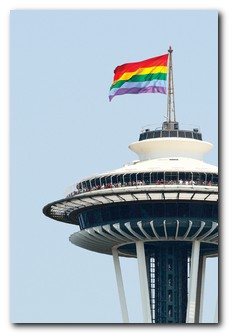 Pride at the Space Needle