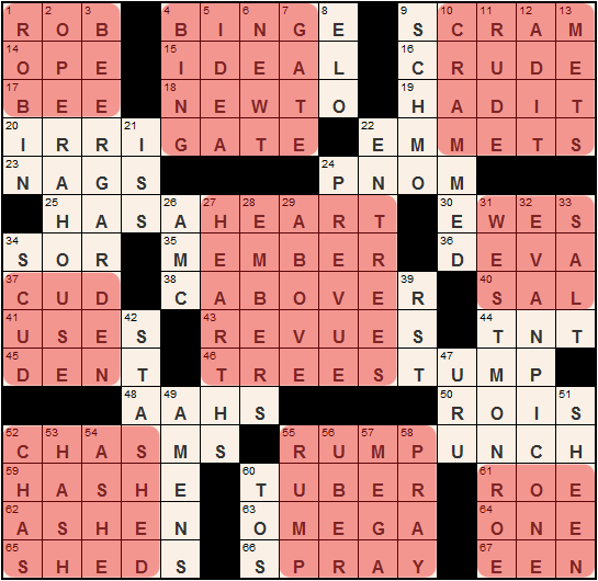 Writer kingsley crossword in gothic symbols